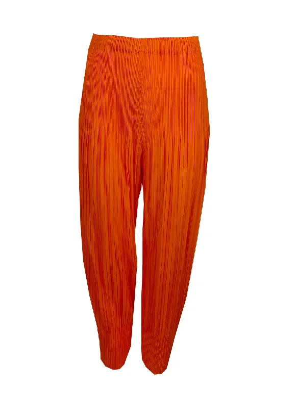 3190069 Pleats Jogger Pants *Orange