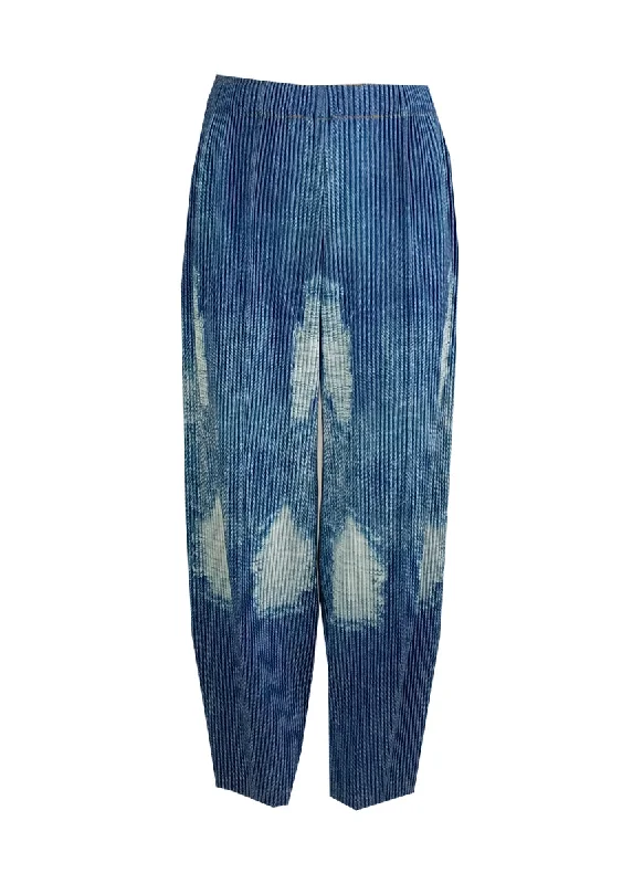 3240001 Tie Dyed Pleated Pants *Preorder