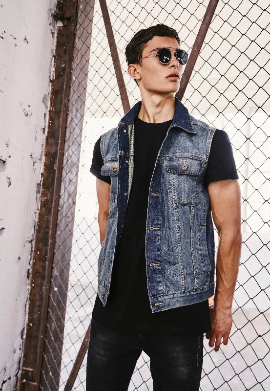 Urban Classics - Denim Lightblue - Vest