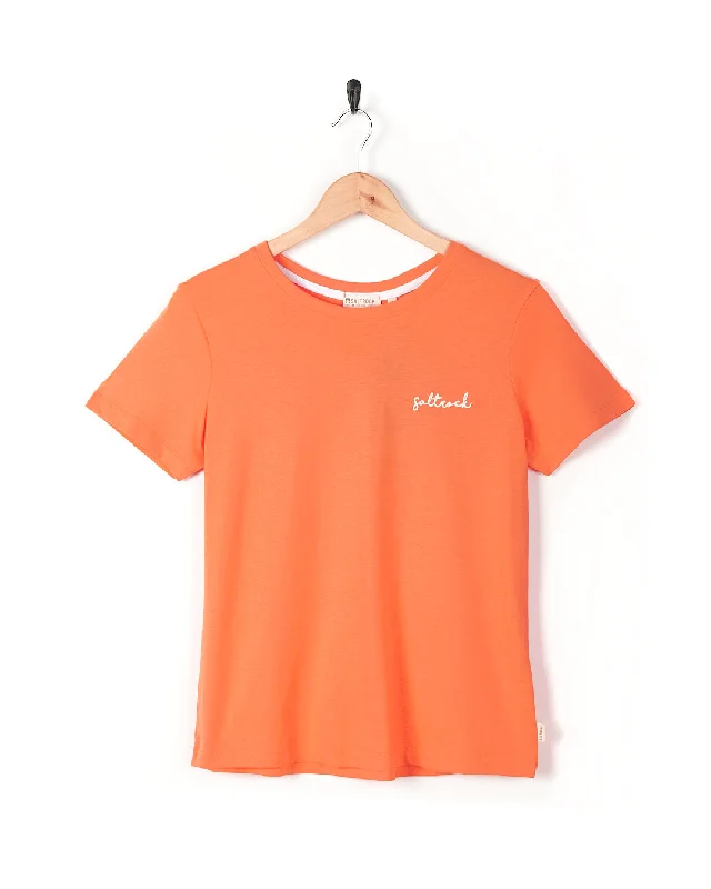 Velator - Womens Short Sleeve T-Shirt - Light Orange