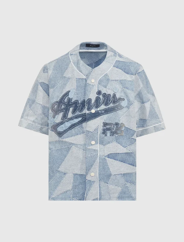 PATCHWORK BASEBALL SHIRT