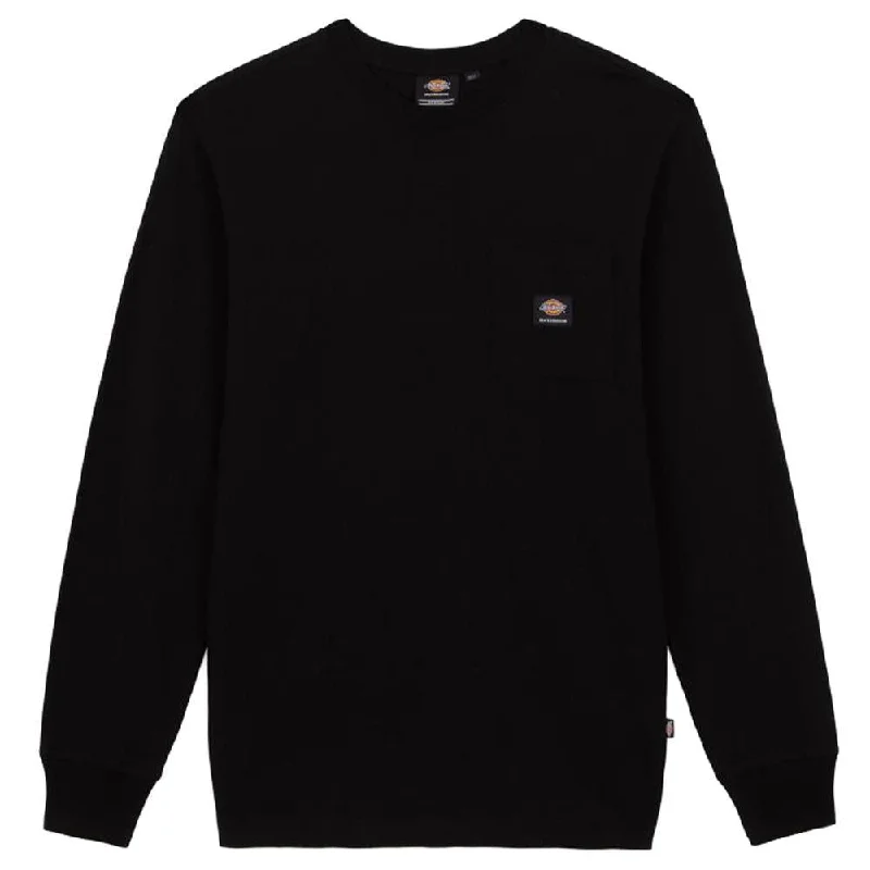 Dickies Mount Vista Pocket Long Sleeve T-Shirt - Black