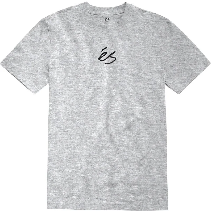 ES Mini Script T-Shirt - Grey Heather