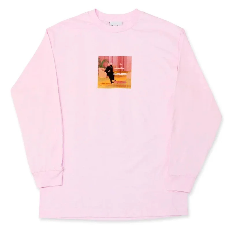 Skateboard Cafe Unexpected Beauty Longsleeve T-Shirt - Pink