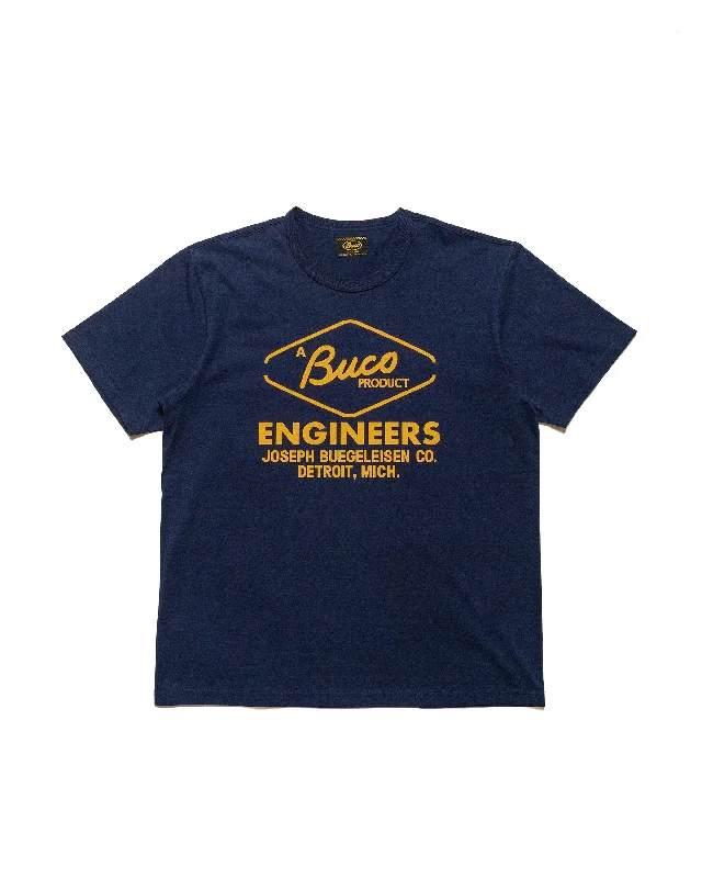 The Real McCoy's BC24003 Buco Tee / Engineers Navy