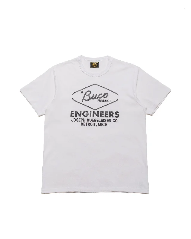 The Real McCoy's BC24003 Buco Tee / Engineers White