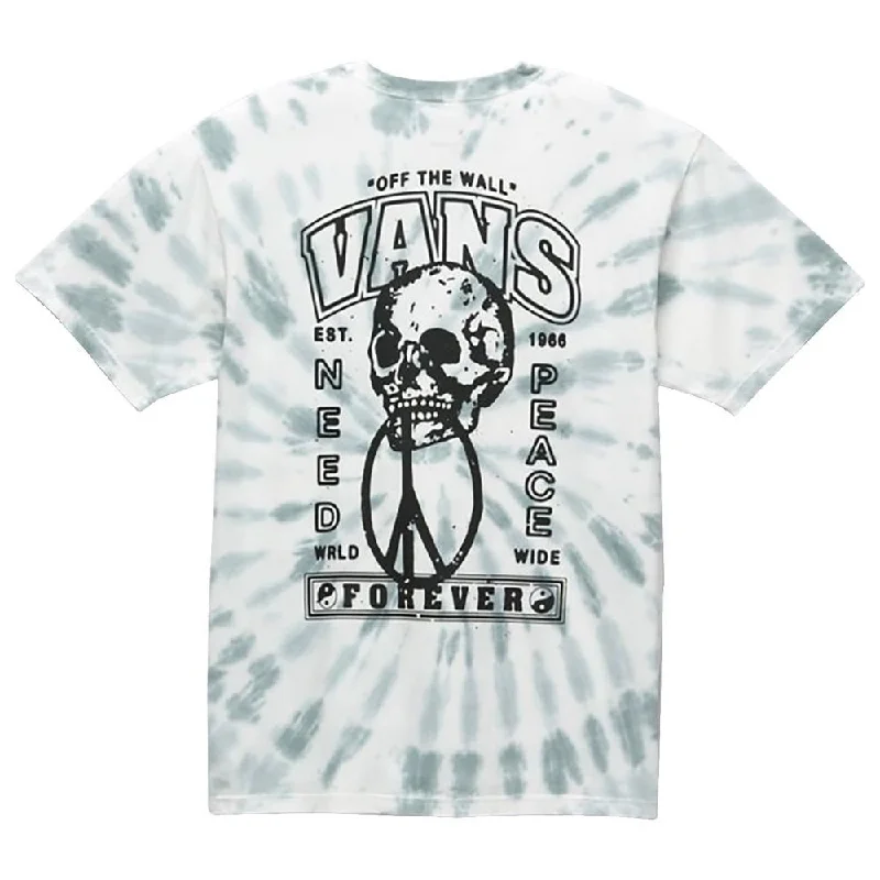 Vans Need Peace Tie Dye T-Shirt - Chinois Green/Antique White