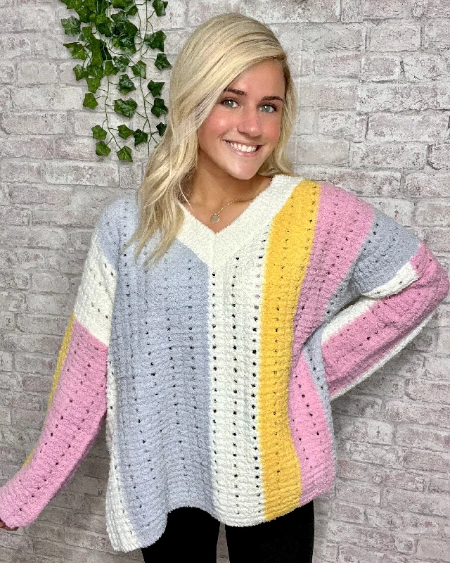 Cotton Candy Sweater