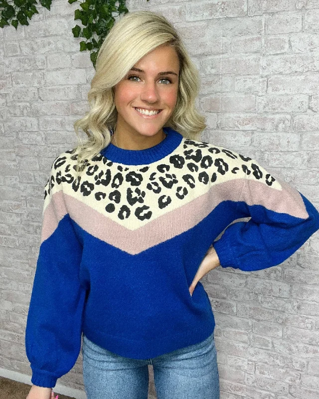 Cougar Blue Sweater