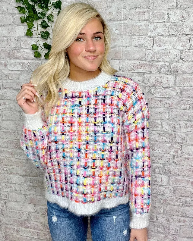 Rainbow Delight Sweater