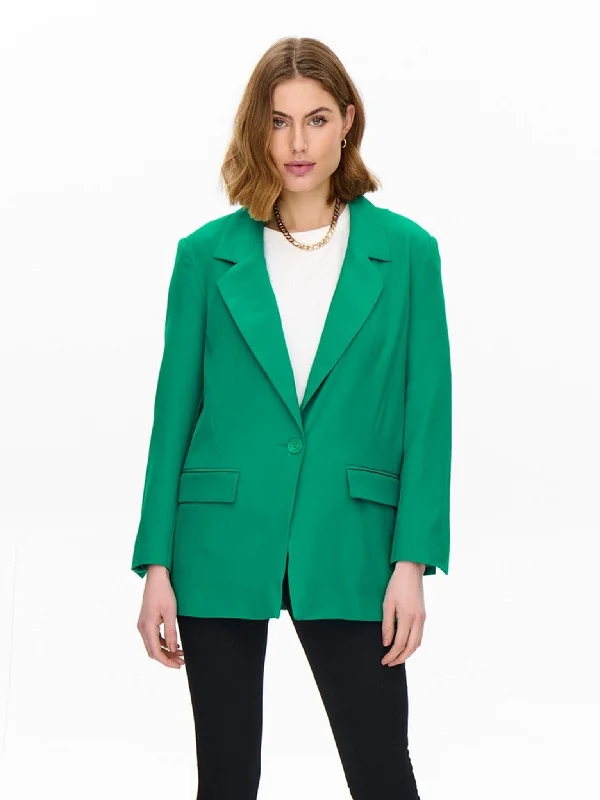 Violet Blazer - Pepper Green