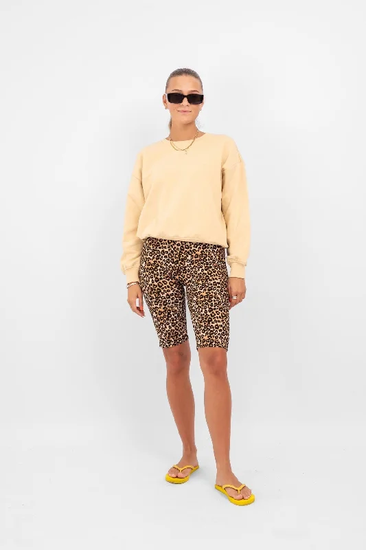 Alma Cykel Shorts - Leopard