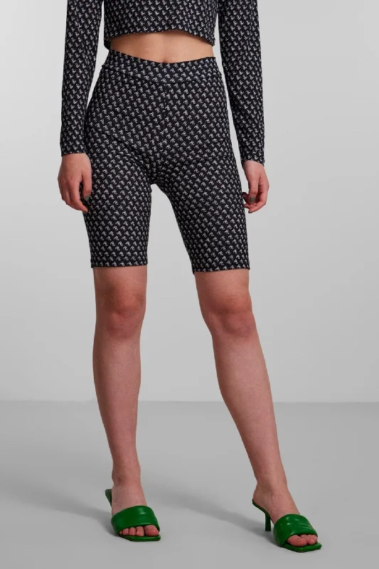 Ammi High Waist Bike Shorts - Sort