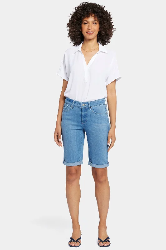 Briella 10 Inch Denim Shorts In Petite - Nottinghill