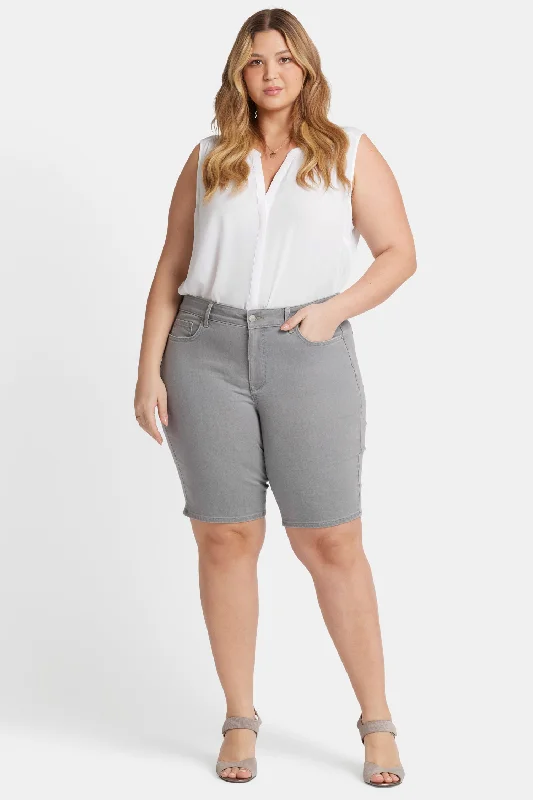 Briella 11 Inch Denim Shorts In Plus Size - Charisma