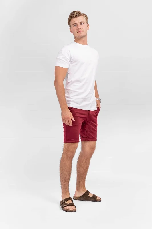 Chino Shorts - Bordeaux