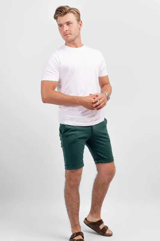 Chino Shorts - Bottle Green