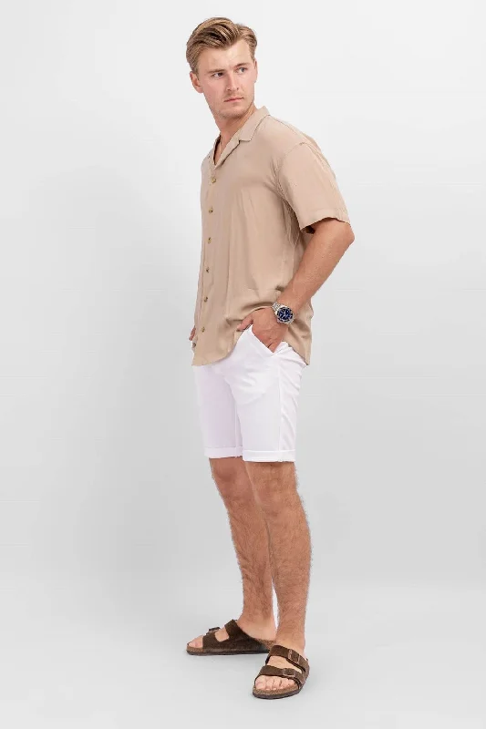 Chino Shorts - Optical White